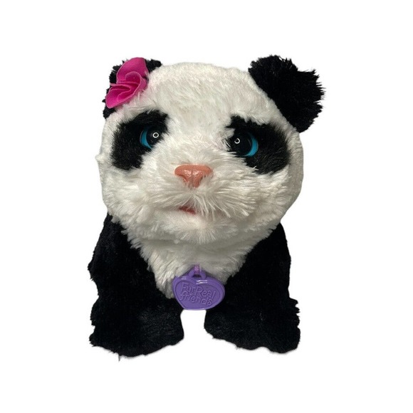 Furreal Friends My Baby Panda Pom Pom 45+ RESPONSES INTERACTIVE Toy Plush Works! - Picture 1 of 8